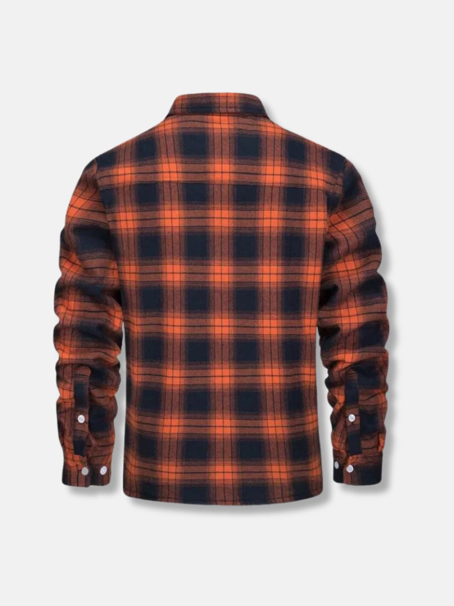 Camisa de cuadros con forro polar