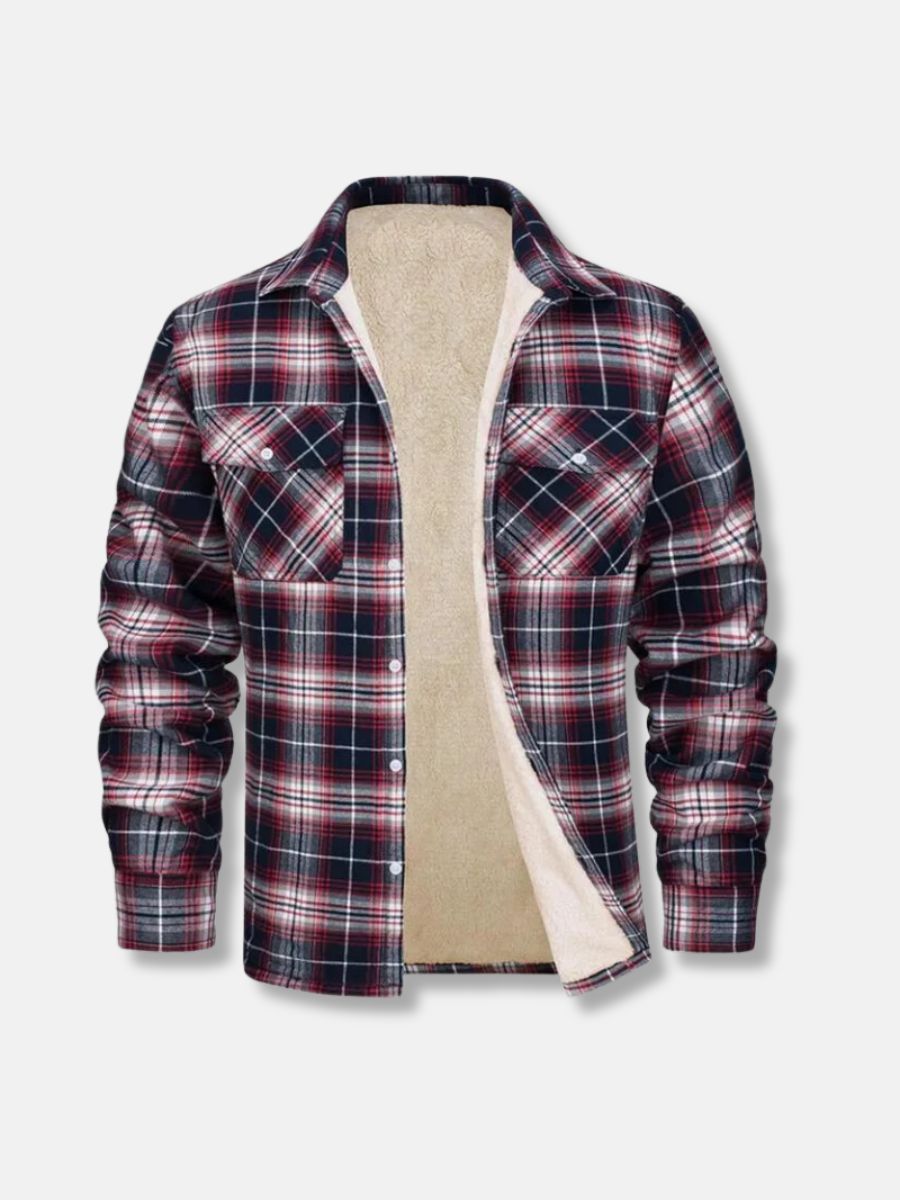 Camisa de cuadros con forro polar