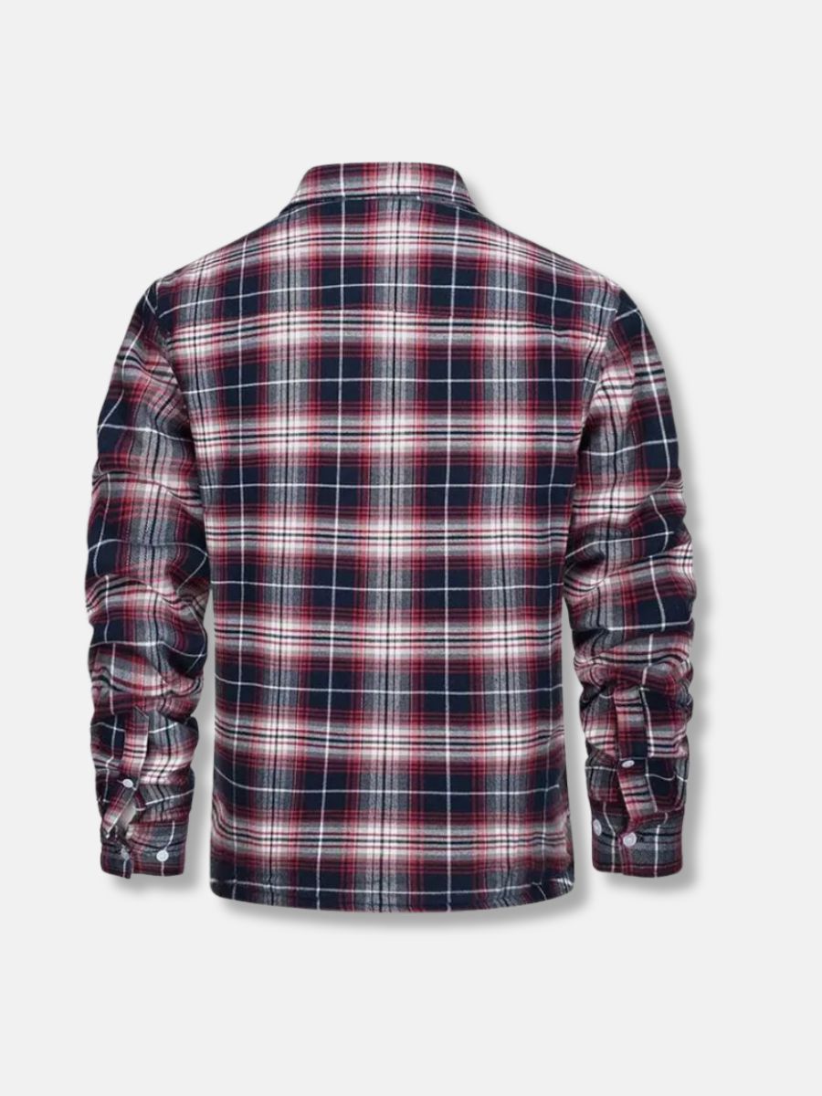 Camisa de cuadros con forro polar
