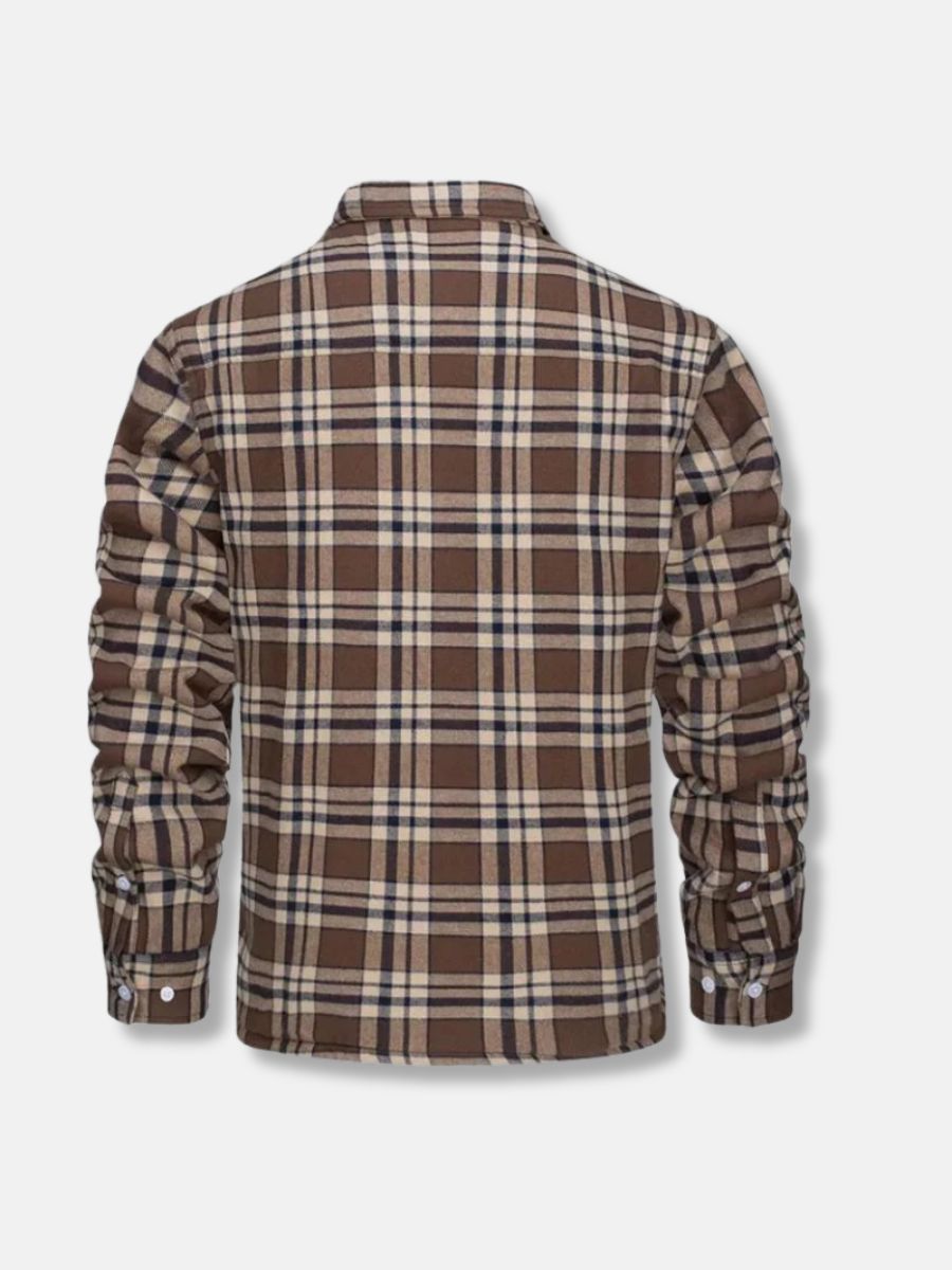 Camisa de cuadros con forro polar