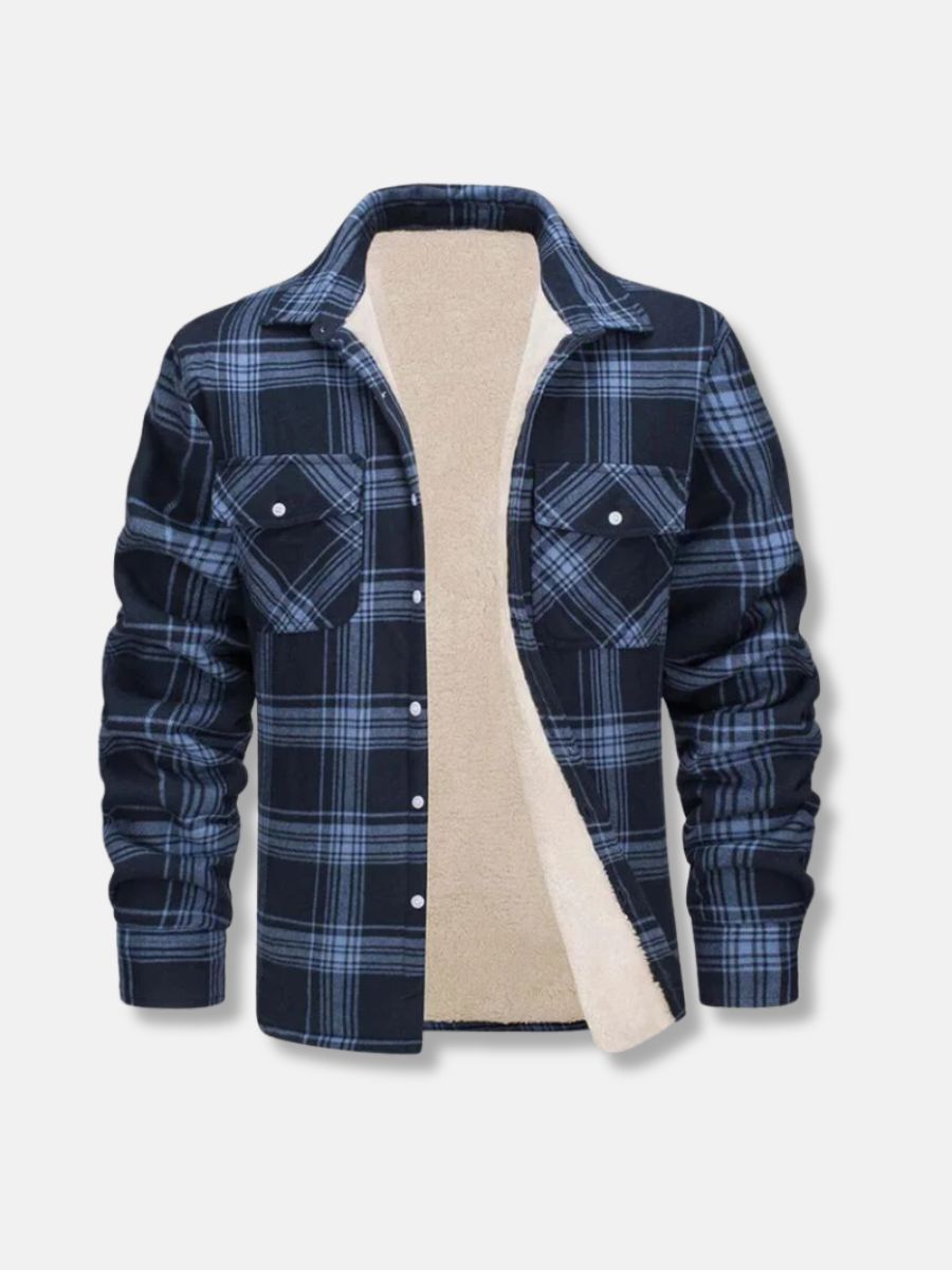 Camisa de cuadros con forro polar